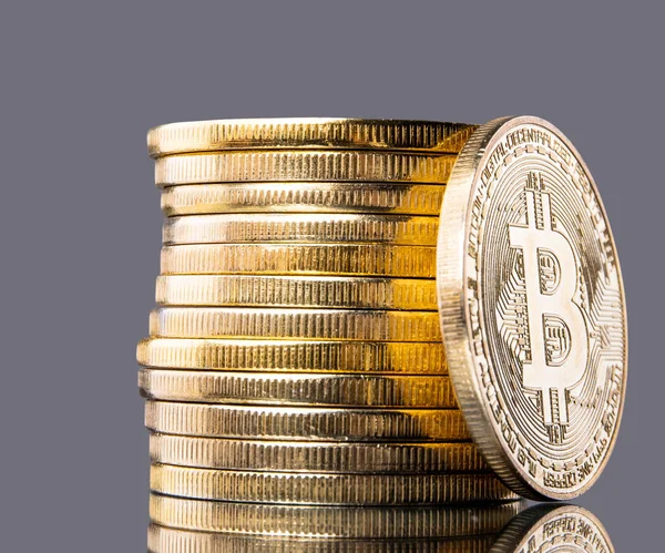 Bitcoin madencilik sanal cryptocurrency kavramı