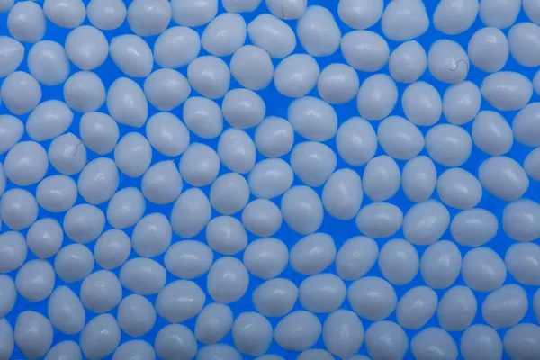 Buborékok Kék Szín Háttér — Stock Fotó