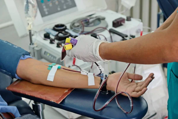 Almaty Kazakhstan 2019 Donor Blood Collection Medical Center — Stock Photo, Image