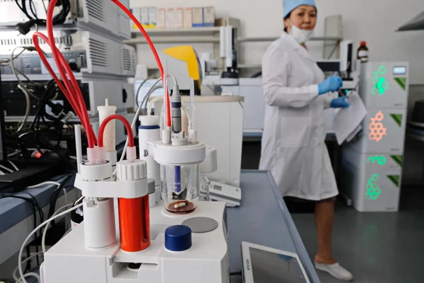 Almaty Kazakhstan 2019 High Tech Equipment Laboratory Research — Stock Photo, Image