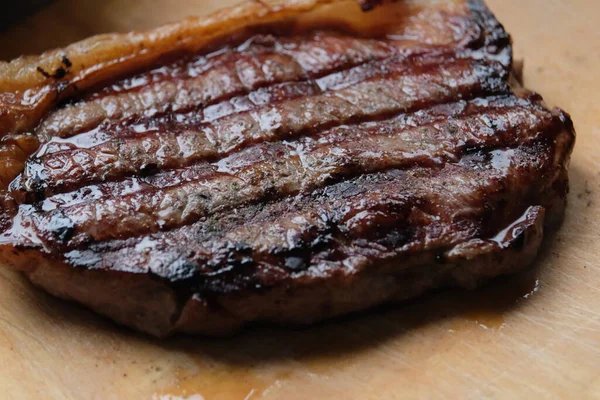 Freshly Fried Beef Meat — Stock Photo, Image