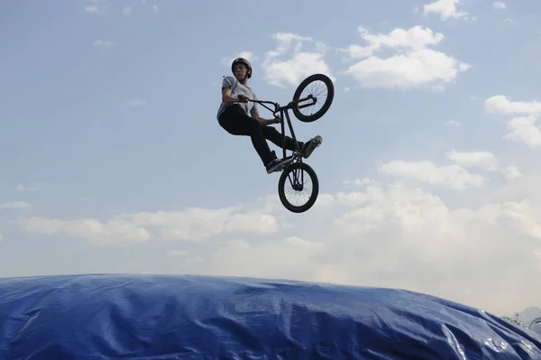 Almaty Cazaquistão 2016 Recreação Ativa Para Jovens Adolescentes Competem Vários — Fotografia de Stock