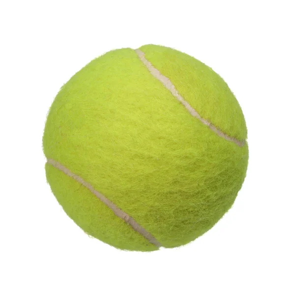 Bola de tênis único — Fotografia de Stock