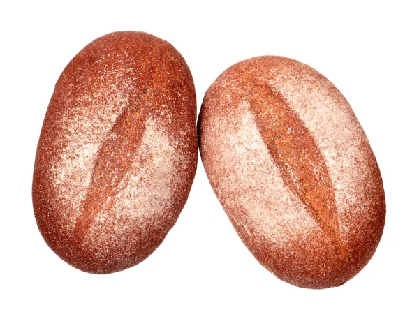 Dois pães de centeio — Fotografia de Stock