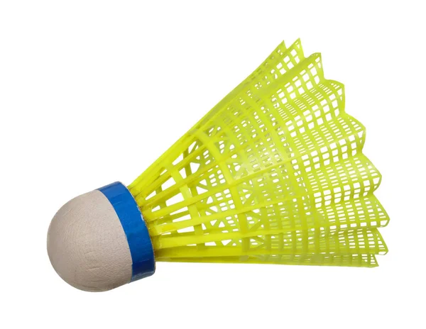 Bádminton amarillo Shuttlecock Fotos De Stock Sin Royalties Gratis