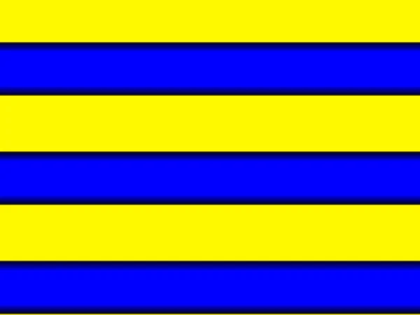 Абстрактный Синий Желтый Декоративный Современный Холст Геометрический Узор — стоковое фото