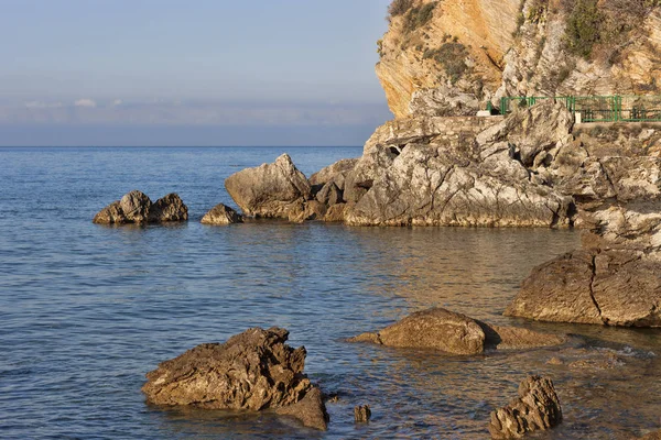 La costa del mar Adriático — Foto de Stock