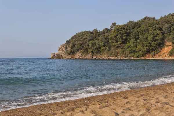 Kum ve çakıl plaj, Mogren Budva'nın