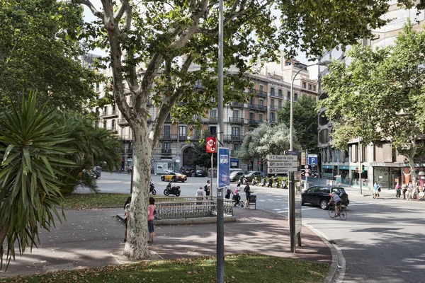 Plaza Urquinaona v Barceloně — Stock fotografie