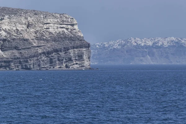 The islands of the caldera of Santorini — Stock Photo, Image