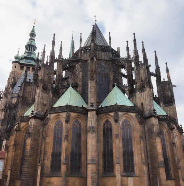 Gothic Cathedral of St. Vitus — Stock Photo, Image