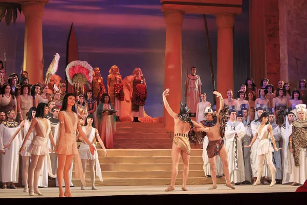 Opera Aida. Fragmentet — Stockfoto