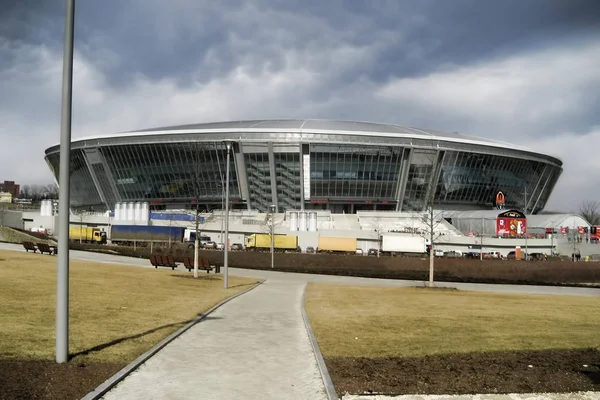 Donbas Arena. Voorjaar 2010 — Stockfoto