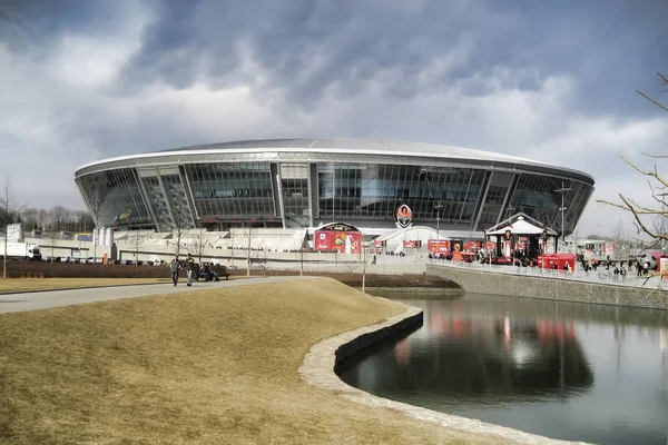 Donbas Arena. Voorjaar 2010 — Stockfoto