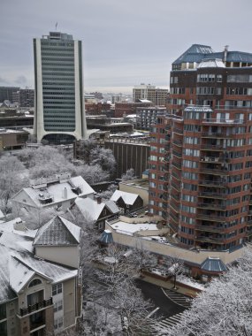Stamford şehir merkezinde, şehir merkezine, Ct, ABD
