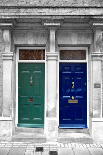 Antique Doors in London, England — Stock Photo, Image