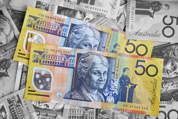 Dollars australiens, concept abstrait — Photo