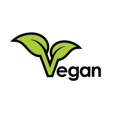 Vegan diyet simgesi