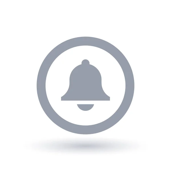Icono de campana - Símbolo de sonido alarma — Archivo Imágenes Vectoriales