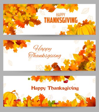 Mutlu Şükran günü kutlama arka plan ile akçaağaç yaprağı