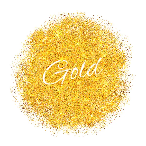 Brillant Glamorous Glittering Gold texture fond — Image vectorielle