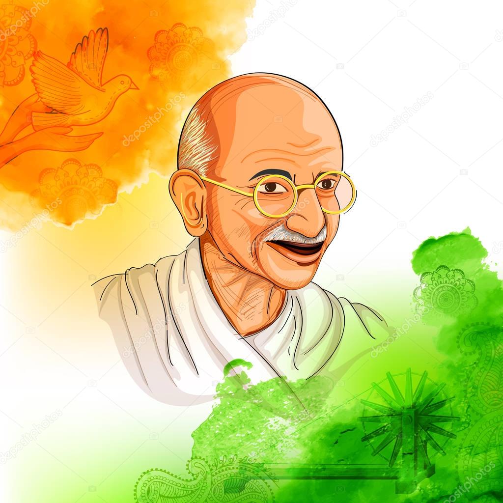 Download Wallpapers: gandhi wallpaper | Tricolor India background ...