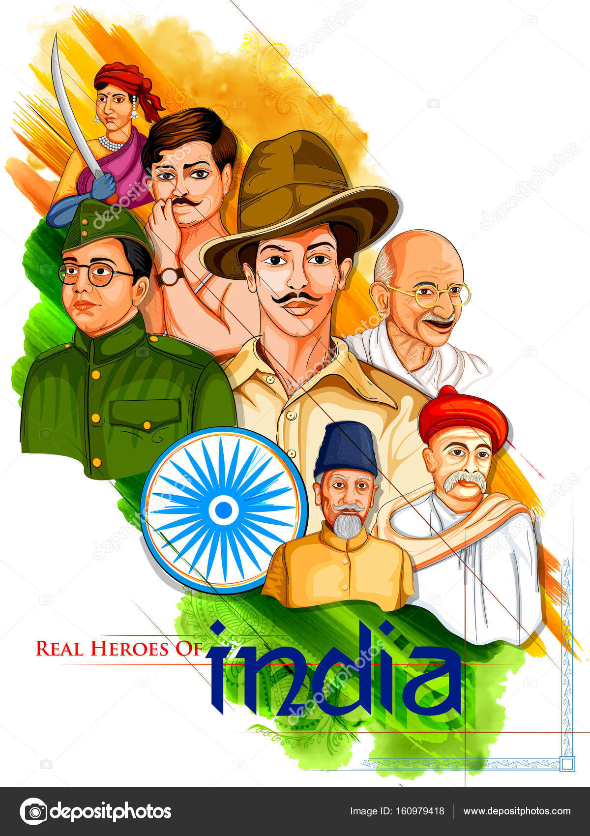 Indian Freedom Fighters Wallpapers - Wallpaper Cave