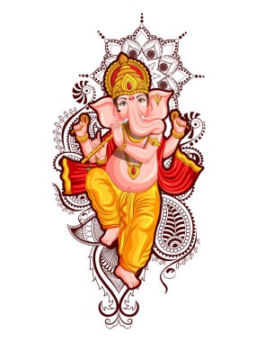 Ganesh Chaturthi için Lord Ganpati arka plan