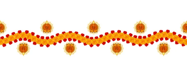 Спалювання дія щасливого Дівалі свято фон для легкої фестиваль Індії — стоковий вектор