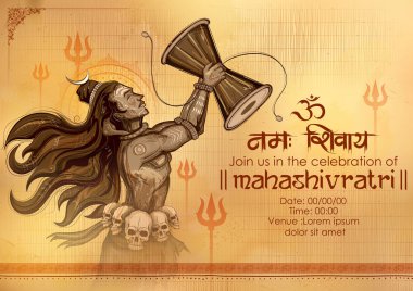 Lord Shiva, Hint Shivratri için Hindu tanrısı