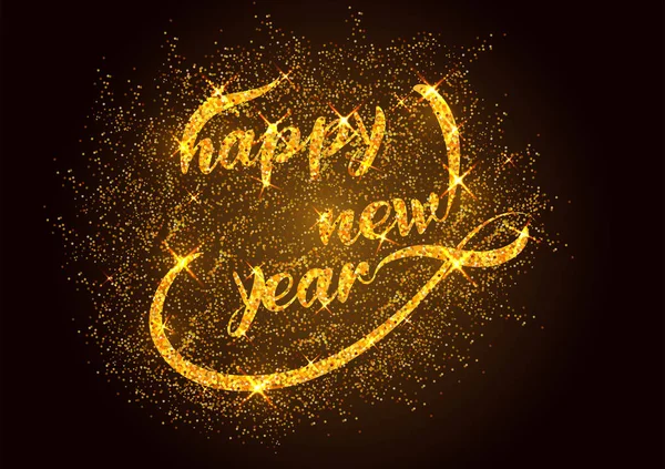 Αφηρημένο γυαλιστερό φόντο για Ευτυχισμένο το Νέο Έτος 2020 χαιρετισμό disco κόμμα γιορτή banner πρότυπο — Διανυσματικό Αρχείο