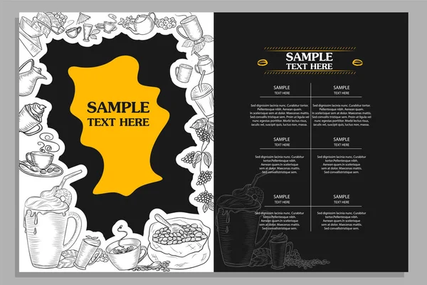 Plantilla de diferentes tipos de Cóctel para el diseño de fondo de menú de Hotel o restaurante — Archivo Imágenes Vectoriales