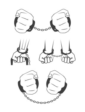 insan elleri kelepçeli