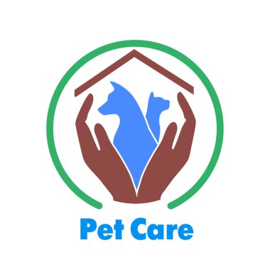 Logo hayvanlar, bak serseri hayvanların korunması sembolü.