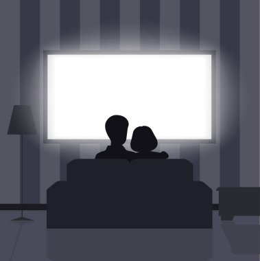 Aile Eğlence, Tv izleme gece arkasındaki insanlar. 