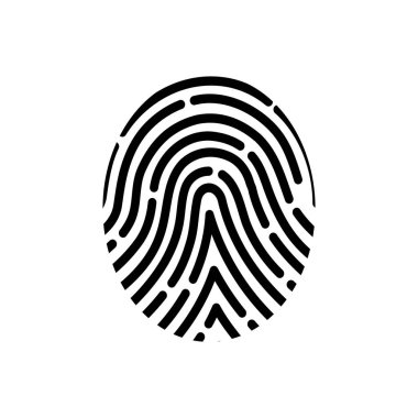 Kişinin parmak izi.