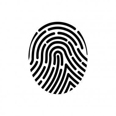 Kişinin parmak izi.