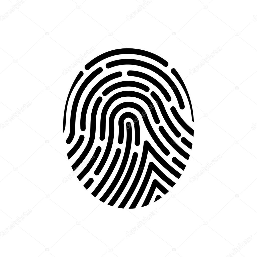 Fingerprint of the person.