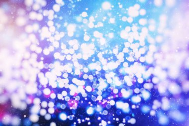 Sihirli renk festival ile arka plan arka plan ile doğal bokeh