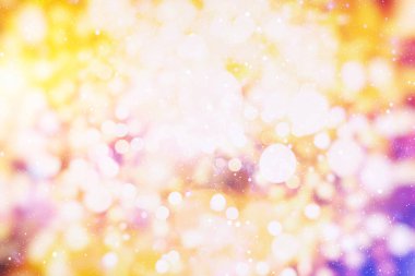 ışıltılı Parlatıcı ampuller ışık arka plan: bulanıklık Noel duvar kağıdı dekorasyon concept.holiday festival zemin: ışıltı daire kutlamaları ekran yaktı.