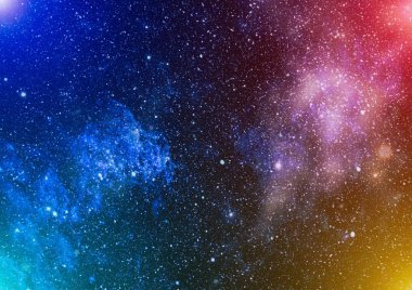 Yıldızlı uzay arka plan dokusu