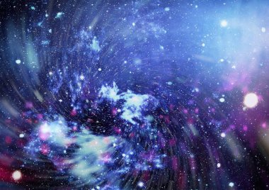 Yıldızlı uzay arka plan dokusu