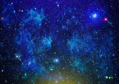 Yıldızlı uzay arka plan dokusu