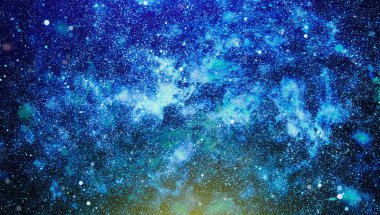 Yıldızlı uzay arka plan dokusu