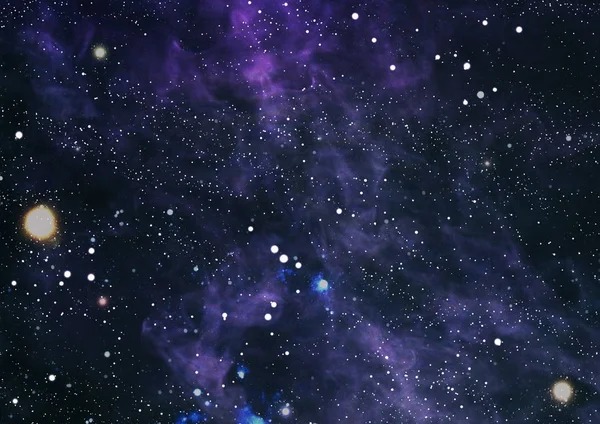 Textura de fondo espacial exterior estrellado — Foto de Stock