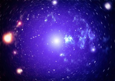 Derin uzay. Yüksek çözünürlüklü yıldız alanı arka plan. Yıldızlı uzay arka plan dokusu