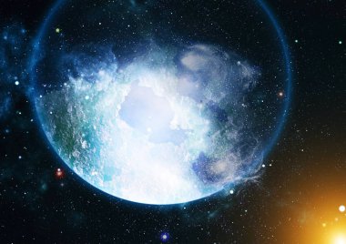 Derin uzay. Yüksek çözünürlüklü yıldız alanı arka plan