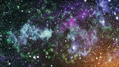 Derin uzay. Yüksek çözünürlüklü yıldız alanı arka plan