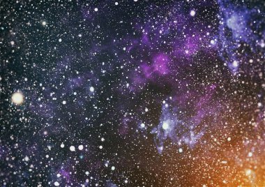 Derin uzay. Yüksek çözünürlüklü yıldız alanı arka plan