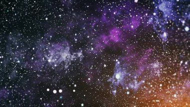 Derin uzay. Yüksek çözünürlüklü yıldız alanı arka plan